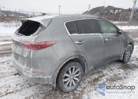 2017 Kia Sportage Ex из США, поврежденный, VIN KNDPNCAC2H7105569